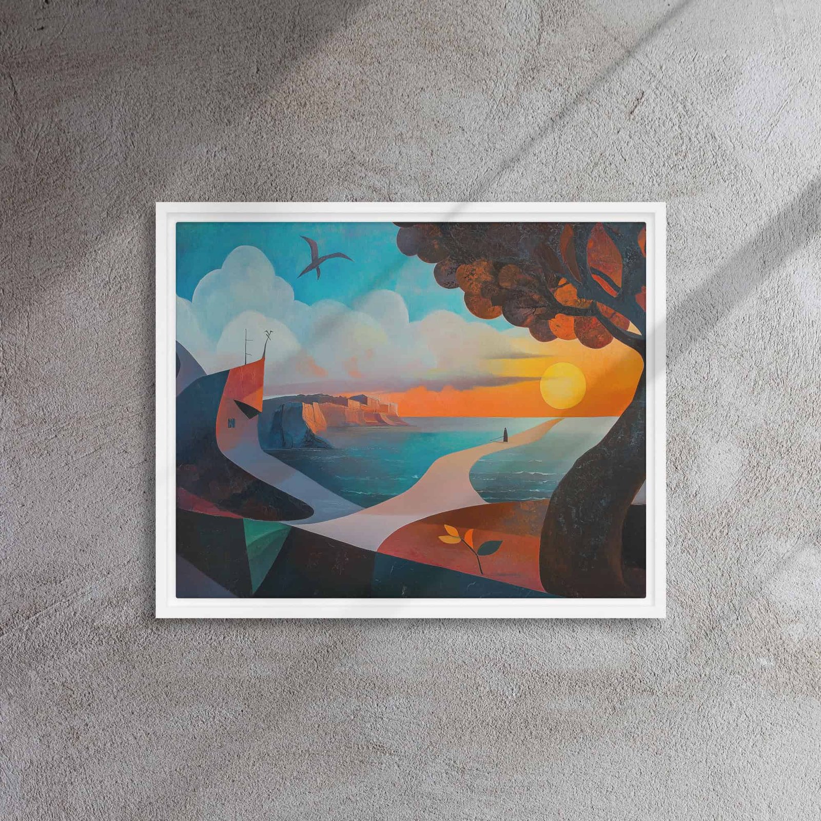 Sunset Coast Dreamscape Art - Image 12