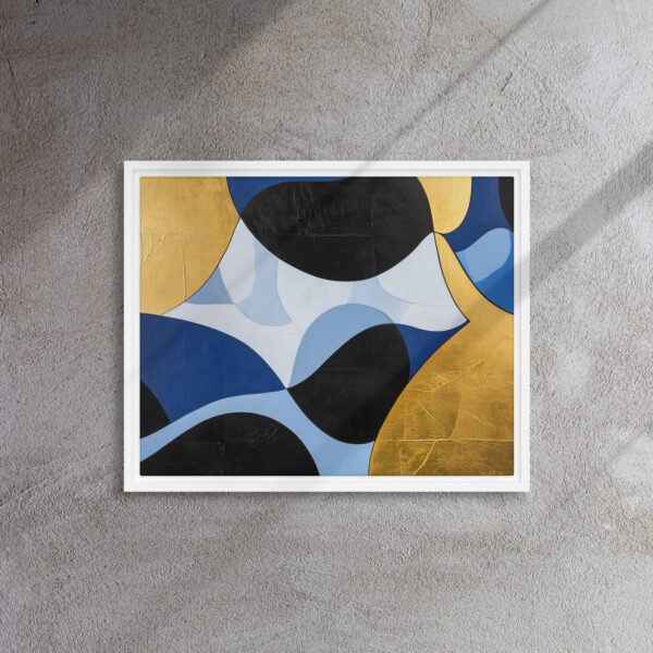 Opulent Wave Geometry Canvas - Image 12