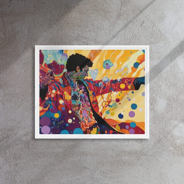 Electric Groove Portrait Canvas - Image 12