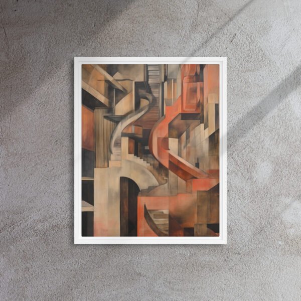 Cubist Architectural Staircase - Image 12