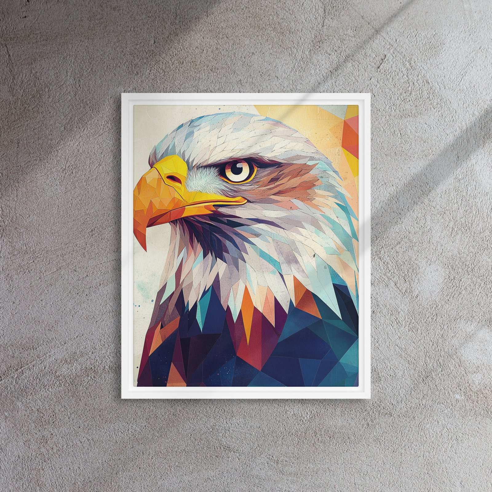 Polygonal Majesty Eagle Art - Image 12