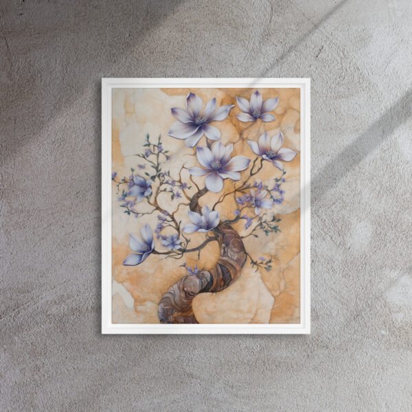 Violet Magnolia Bonsai Art - Image 12