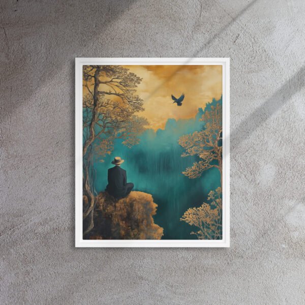 Solitude Cliff Dawn Art - Image 12