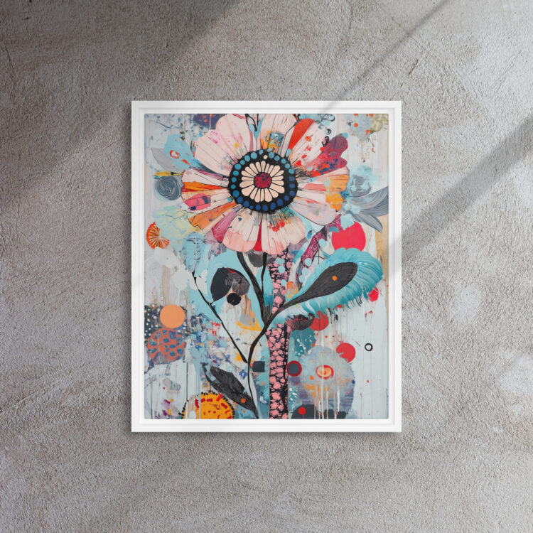 Vibrant Abstract Flower Art - Image 12