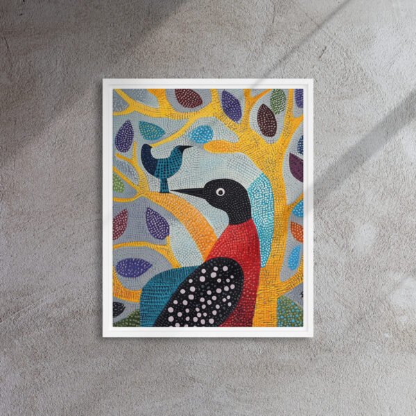 Dotted Birds Vibrant Tree - Image 12