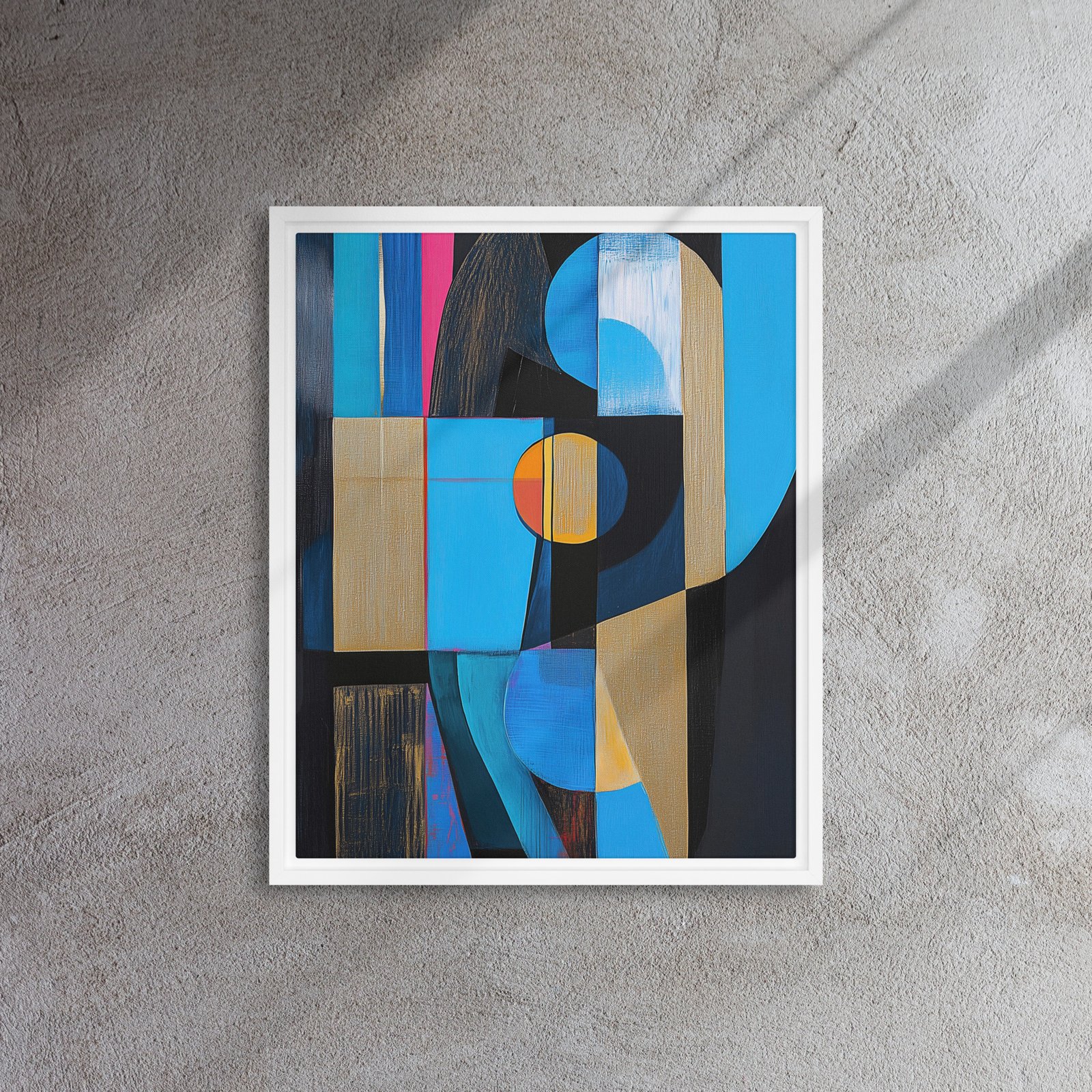 Celestial Geometry Blue Gold - Image 12