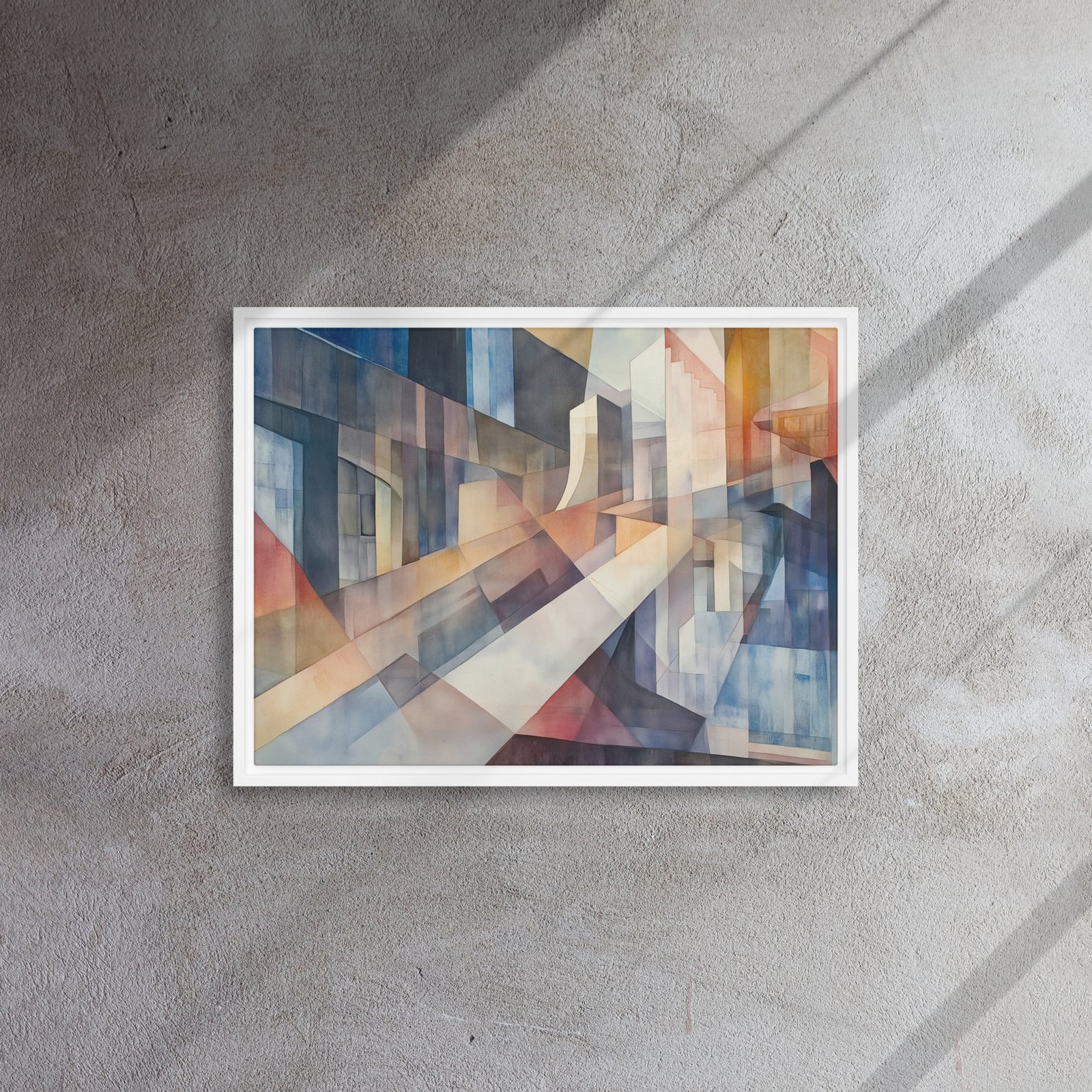 Prismatic Urban Geometry Art - Image 13