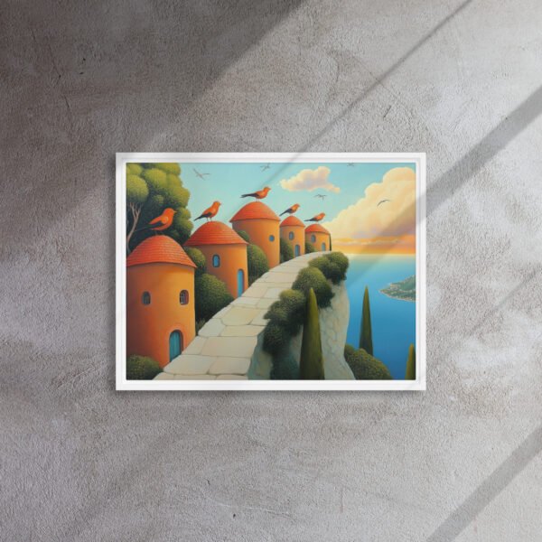 Seaside Village Birds Canvas - Image 13