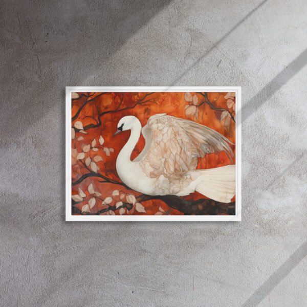 Autumn Swan Elegance Art - Image 13