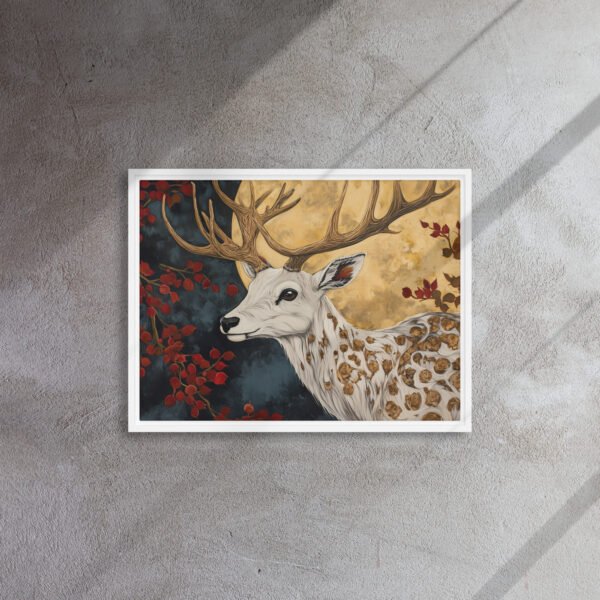 Golden Moon Stag Canvas - Image 13