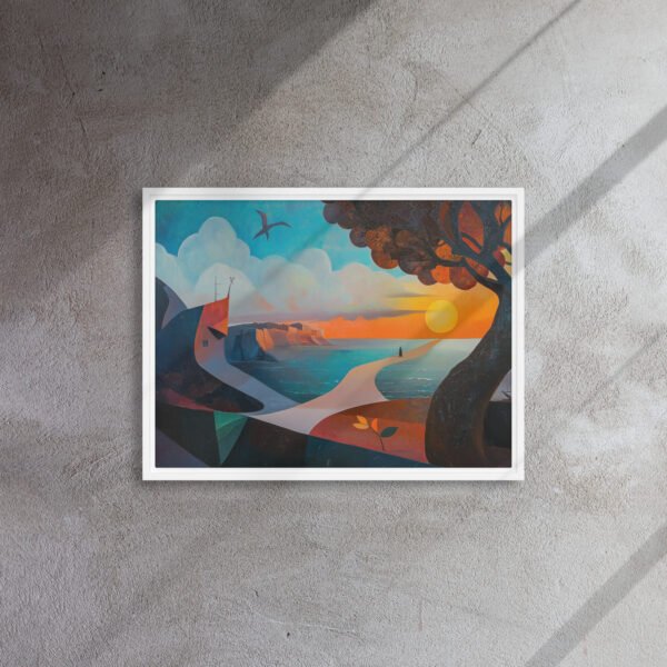 Sunset Coast Dreamscape Art - Image 13