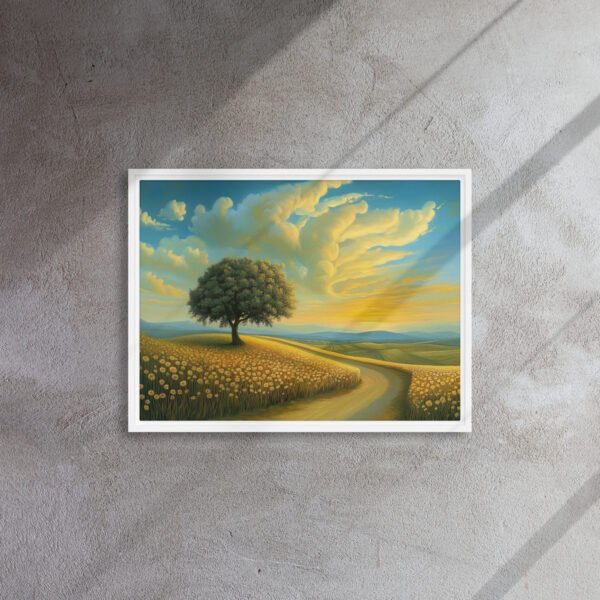 Golden Meadow Sunset Path - Image 13