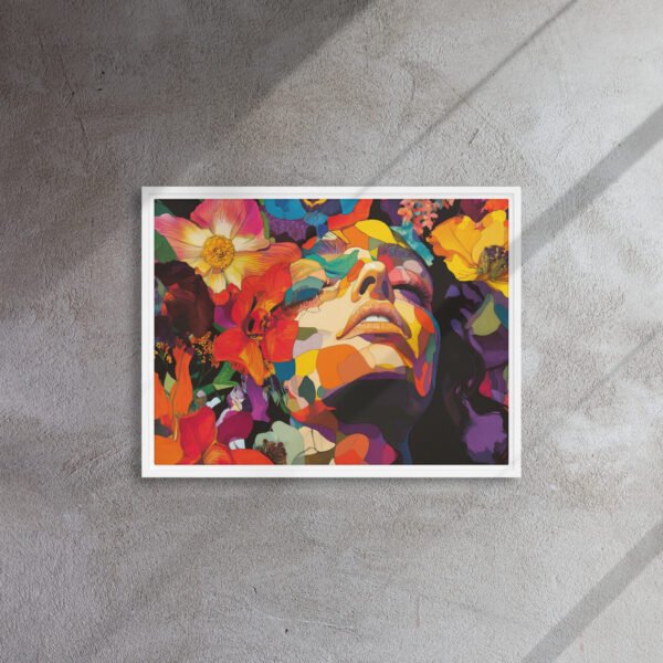 Floral Reverie Portrait Canvas - Image 13