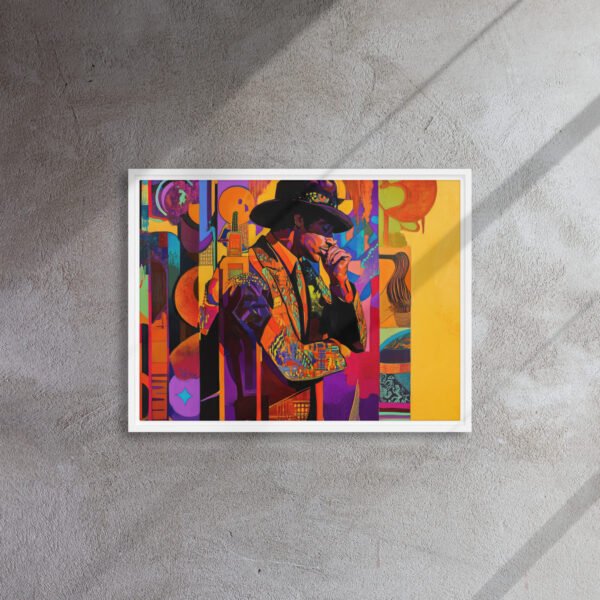 Urban Jazz Mosaic Portrait - Image 13