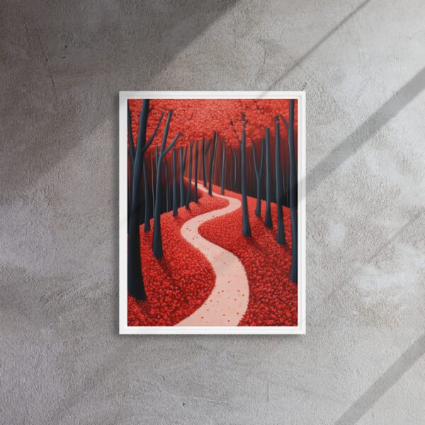Crimson Dream Forest Path - Image 13