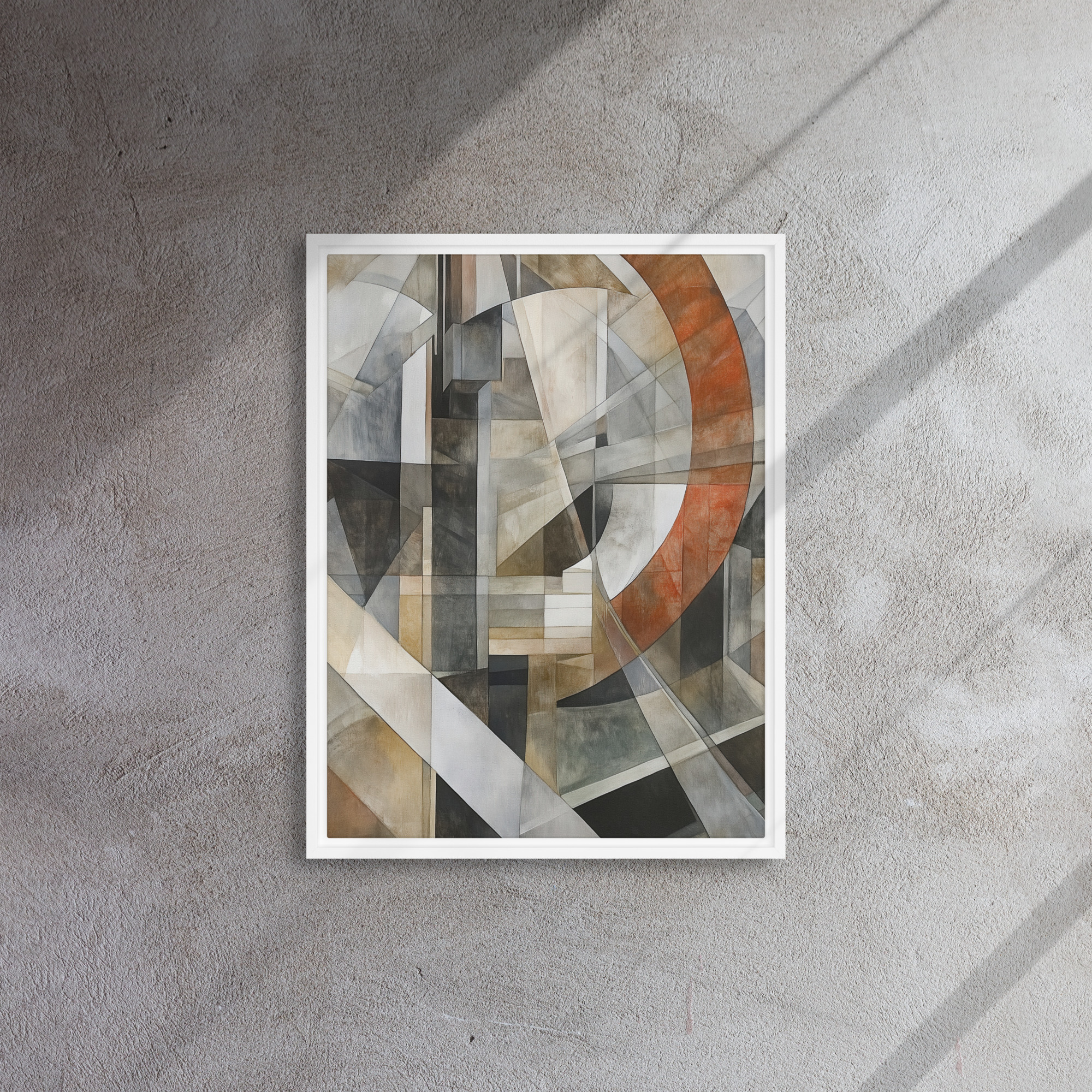 Industrial Arc Cubist Canvas - Image 13