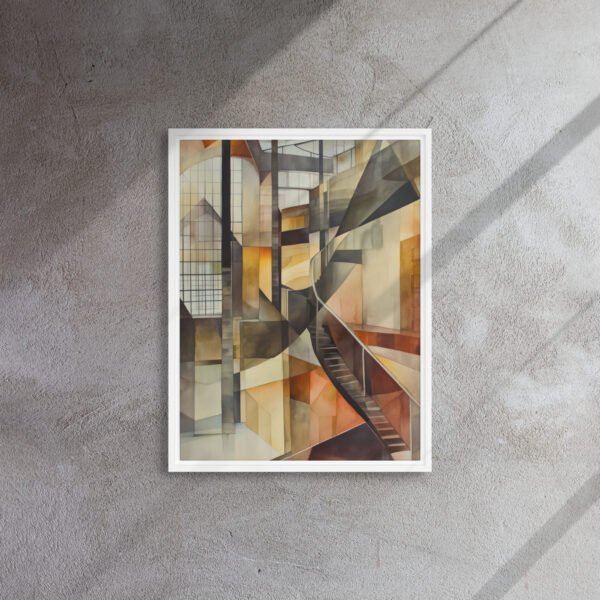 Cubist Atrium Illusion Canvas - Image 13
