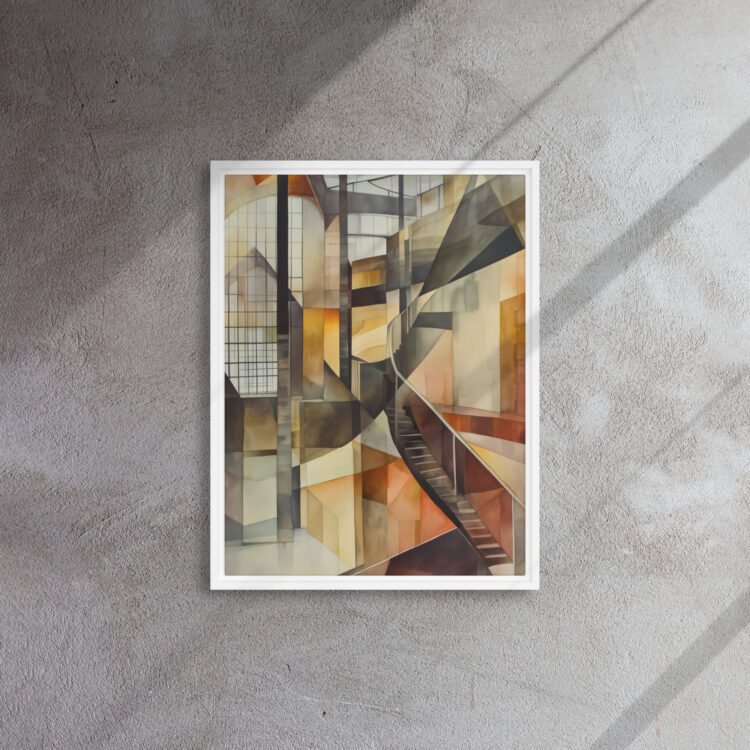 Cubist Atrium Illusion Canvas - Image 13
