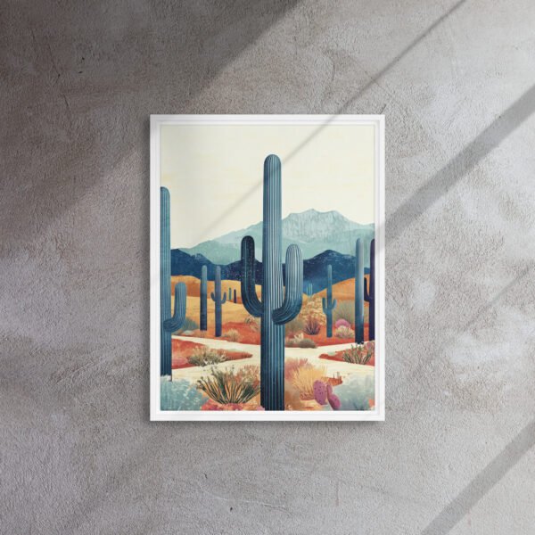 Majestic Saguaro Desert Landscape - Image 13