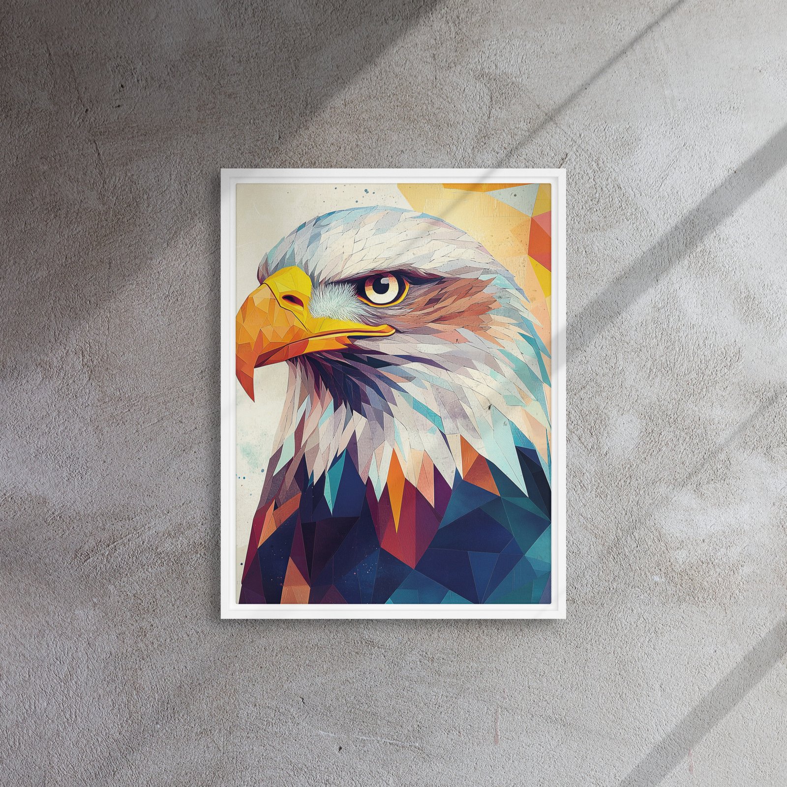 Polygonal Majesty Eagle Art - Image 13