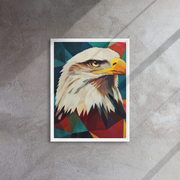 Geometric Bald Eagle Majesty Art - Image 13