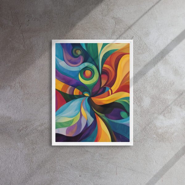 Chromatic Vortex Abstract Art - Image 13