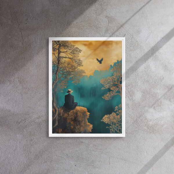 Solitude Cliff Dawn Art - Image 13