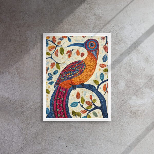 Jeweled Songbird Mosaic Art - Image 13