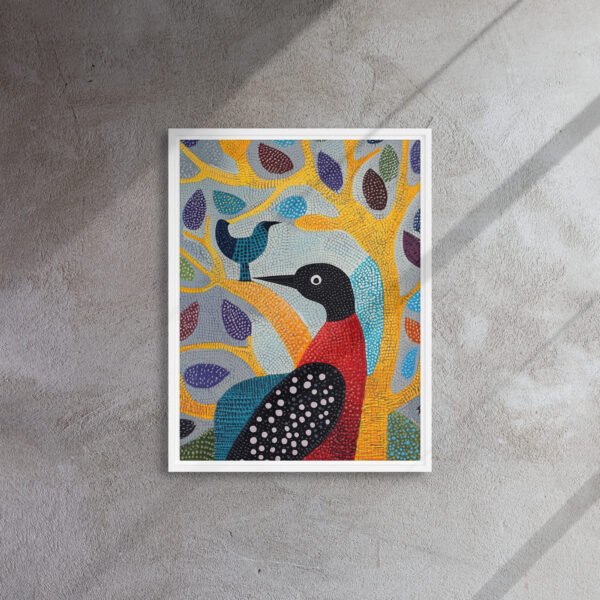 Dotted Birds Vibrant Tree - Image 13