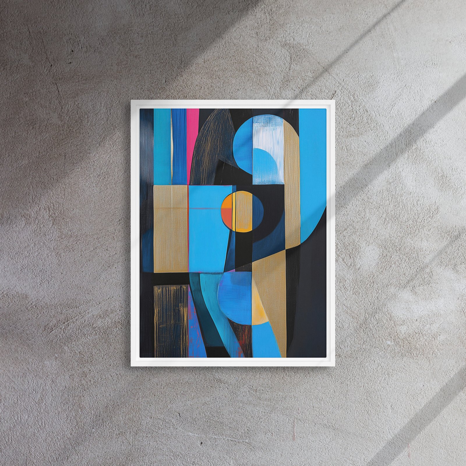 Celestial Geometry Blue Gold - Image 13