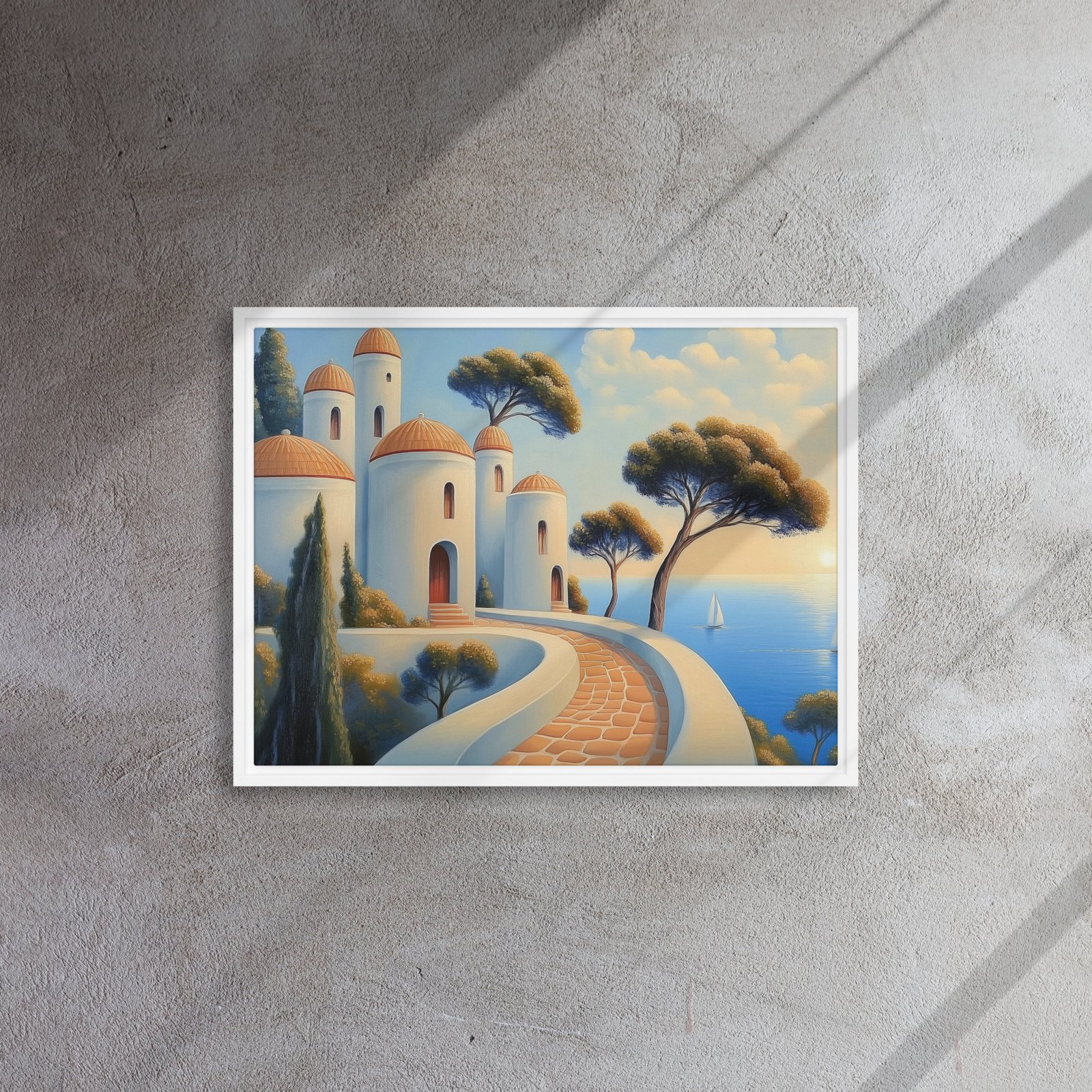 Mediterranean Seaside Sunset - Image 13