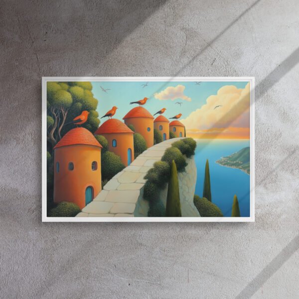 Seaside Village Birds Canvas - Image 14