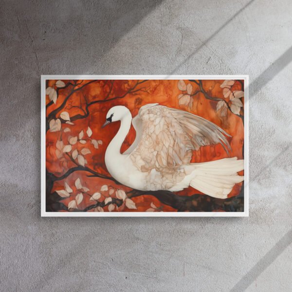 Autumn Swan Elegance Art - Image 14