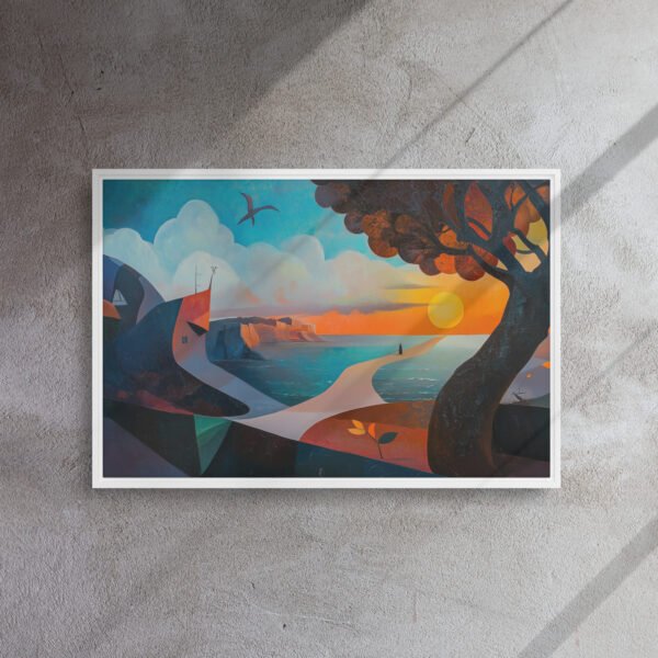 Sunset Coast Dreamscape Art - Image 14