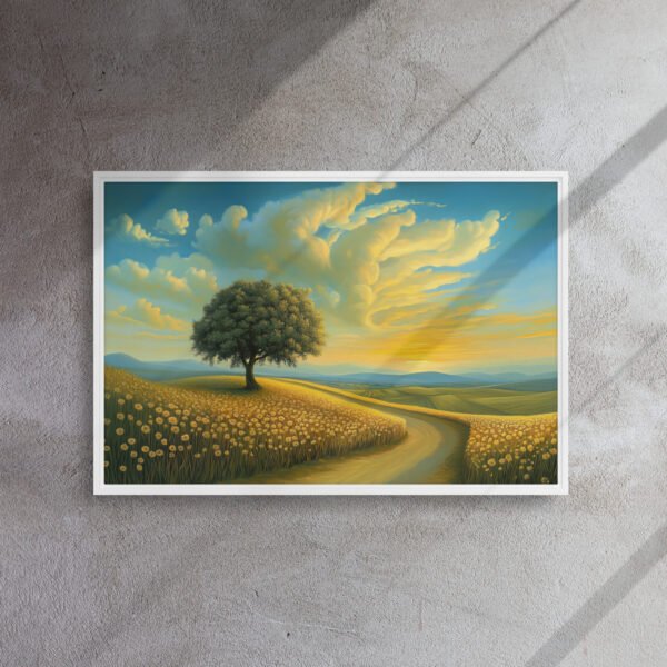 Golden Meadow Sunset Path - Image 14