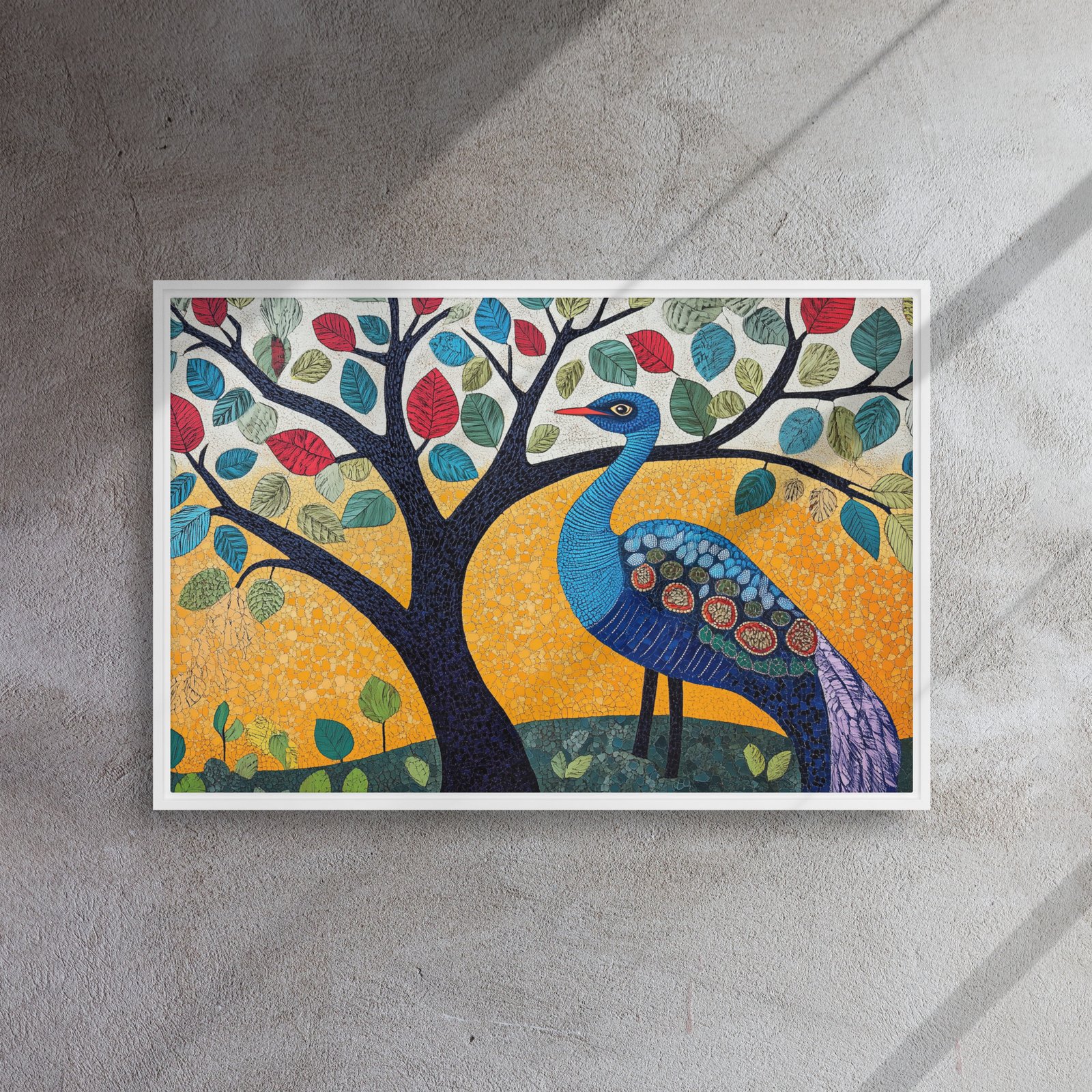 Peacock Mosaic Fantasy Art - Image 14