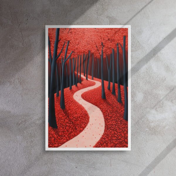 Crimson Dream Forest Path - Image 14