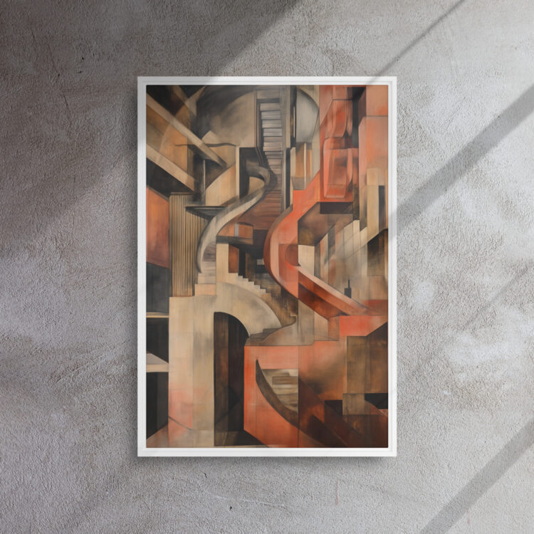 Cubist Architectural Staircase - Image 14
