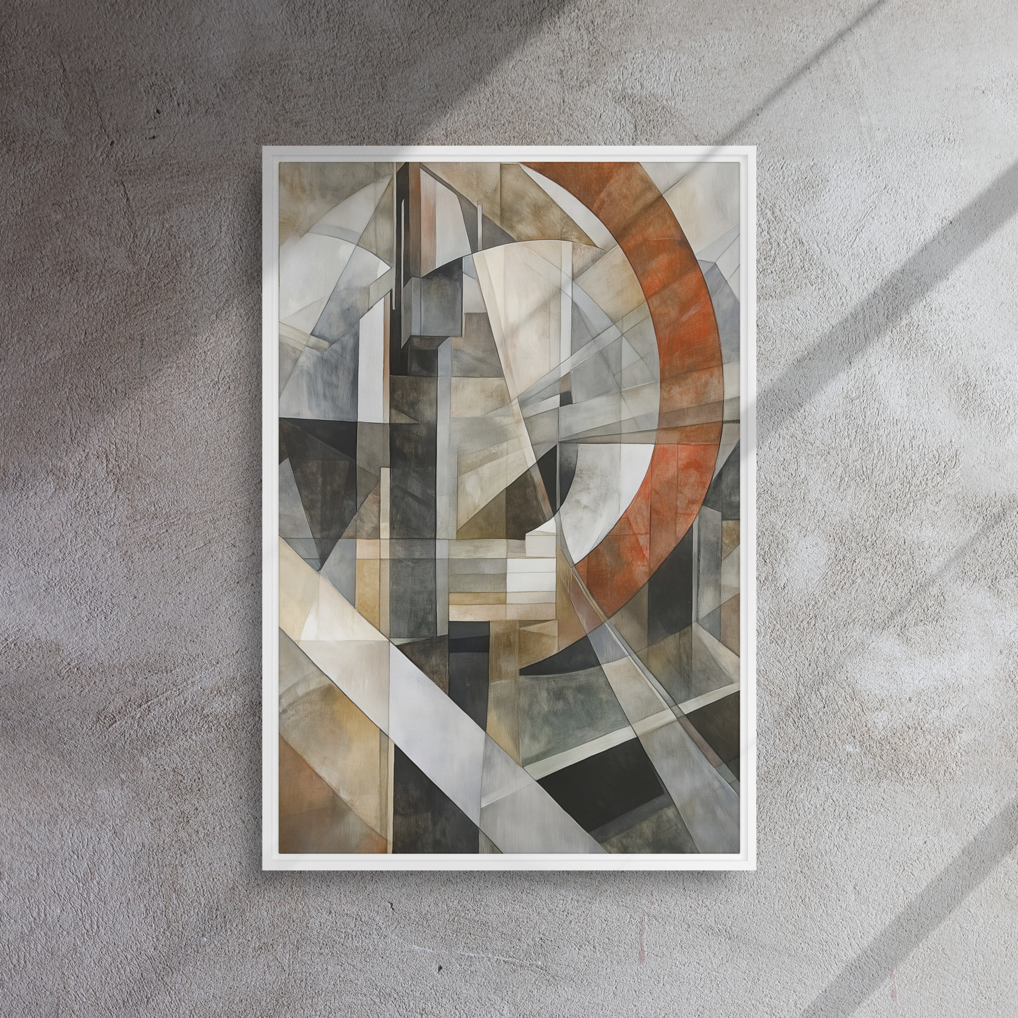 Industrial Arc Cubist Canvas - Image 14