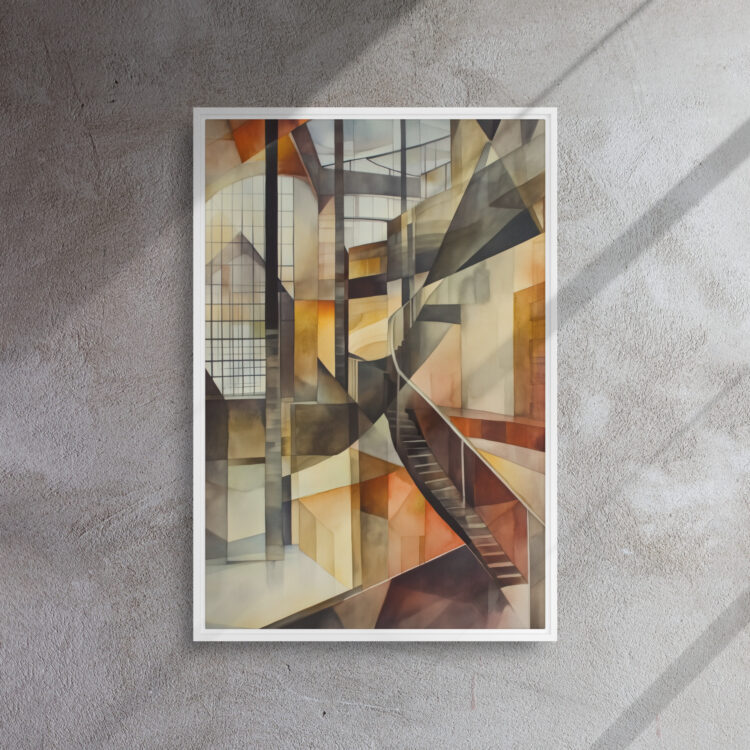 Cubist Atrium Illusion Canvas - Image 14