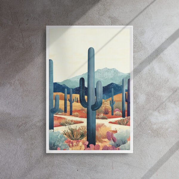 Majestic Saguaro Desert Landscape - Image 14
