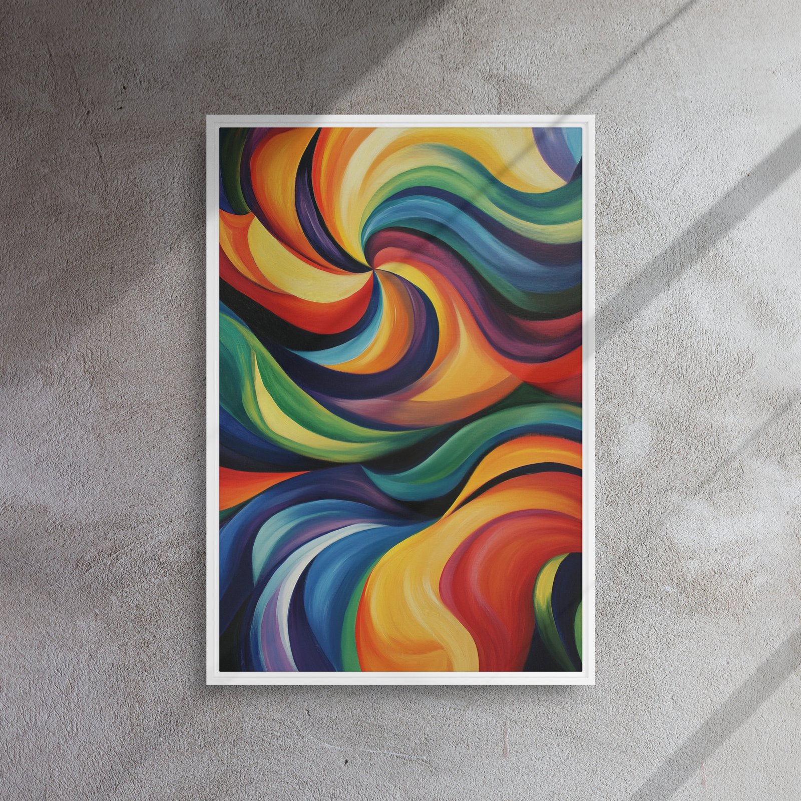 Radiant Vortex Abstract Art - Image 14