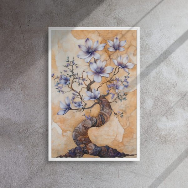 Violet Magnolia Bonsai Art - Image 14