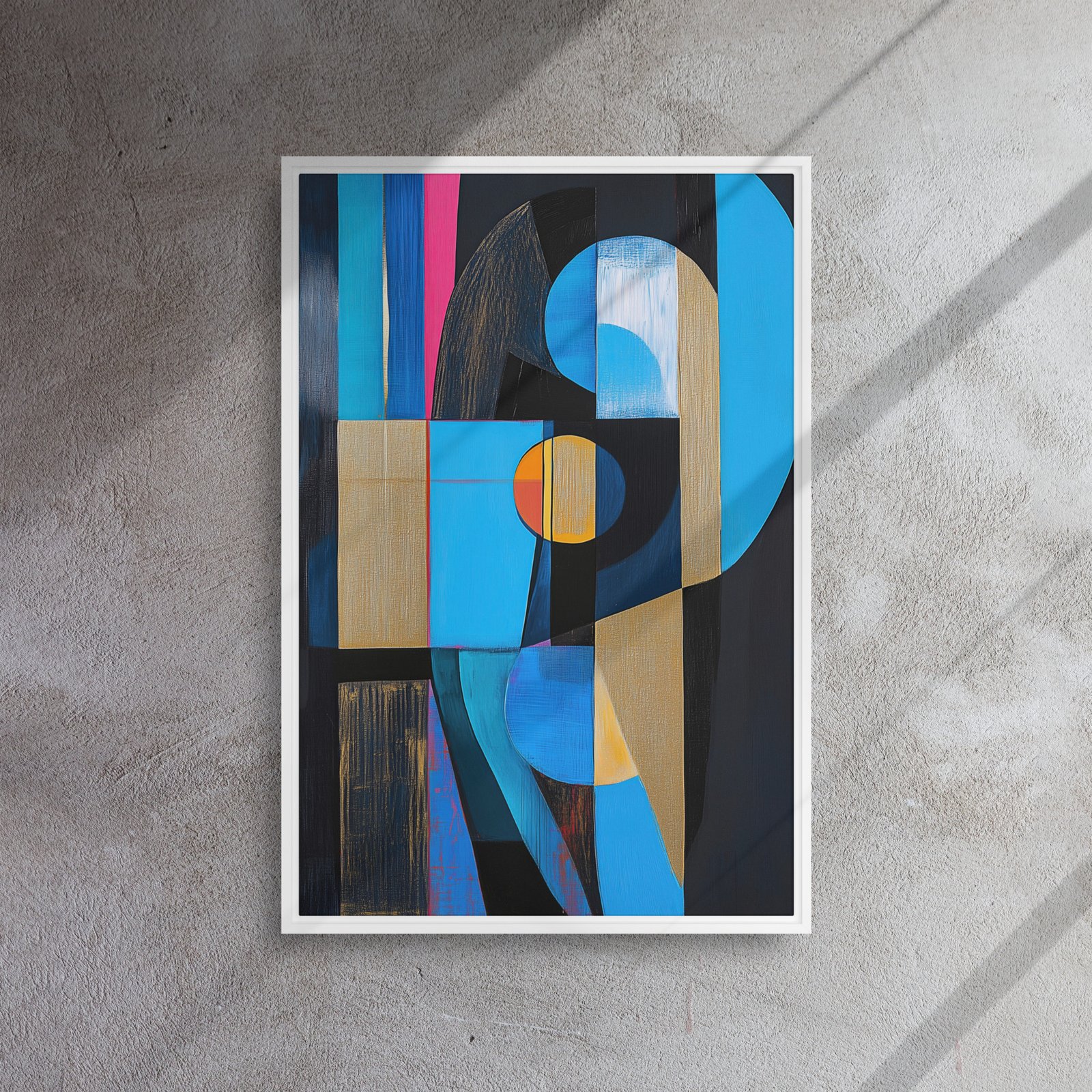 Celestial Geometry Blue Gold - Image 14