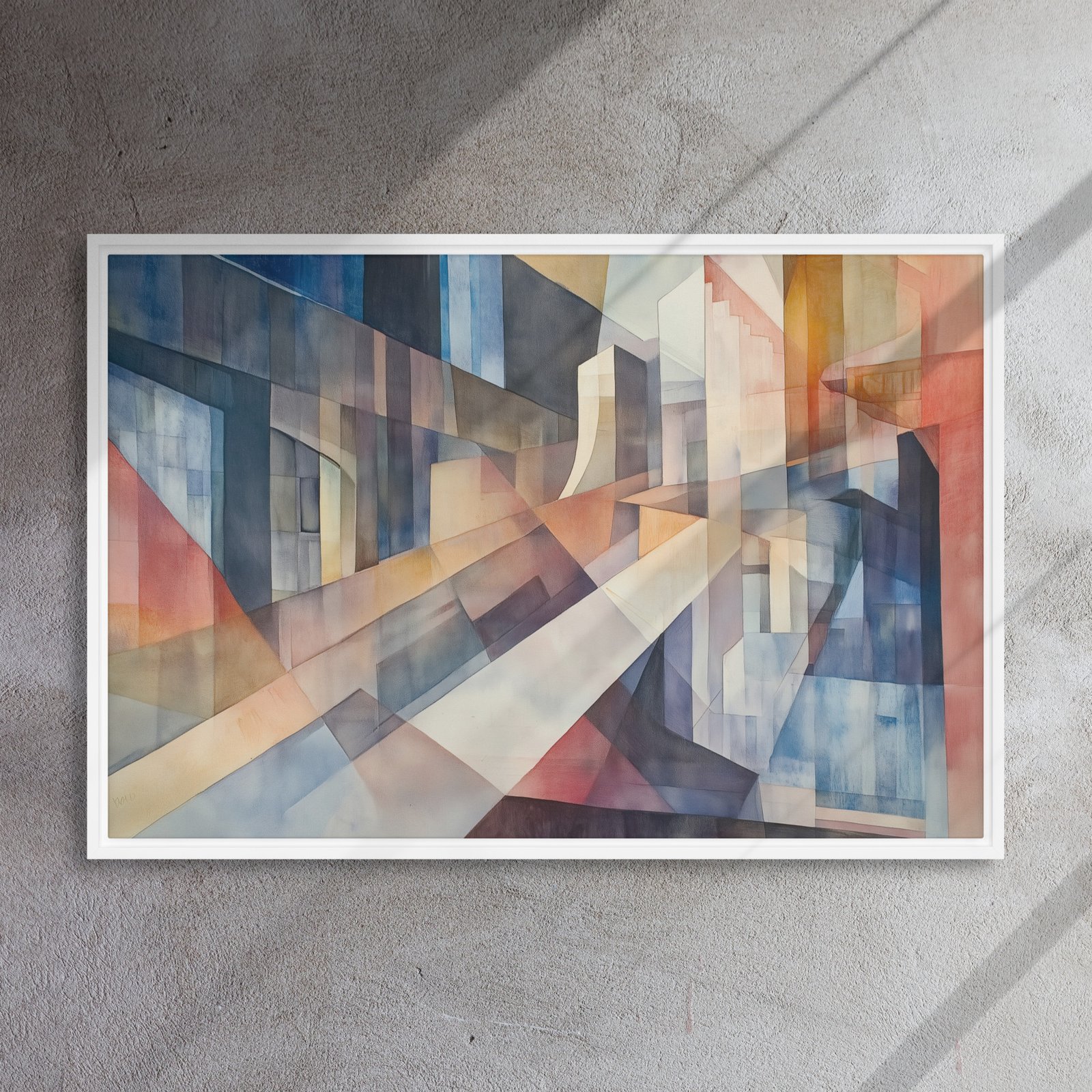 Prismatic Urban Geometry Art - Image 15