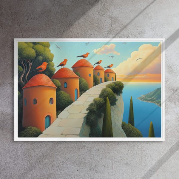 Seaside Village Birds Canvas - Image 15