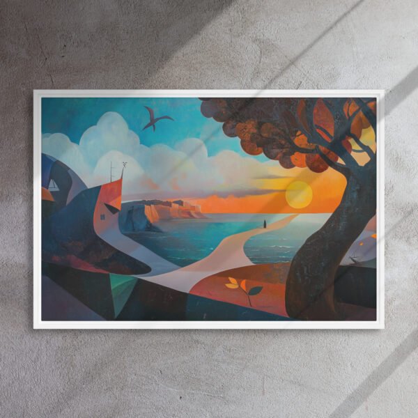 Sunset Coast Dreamscape Art - Image 15