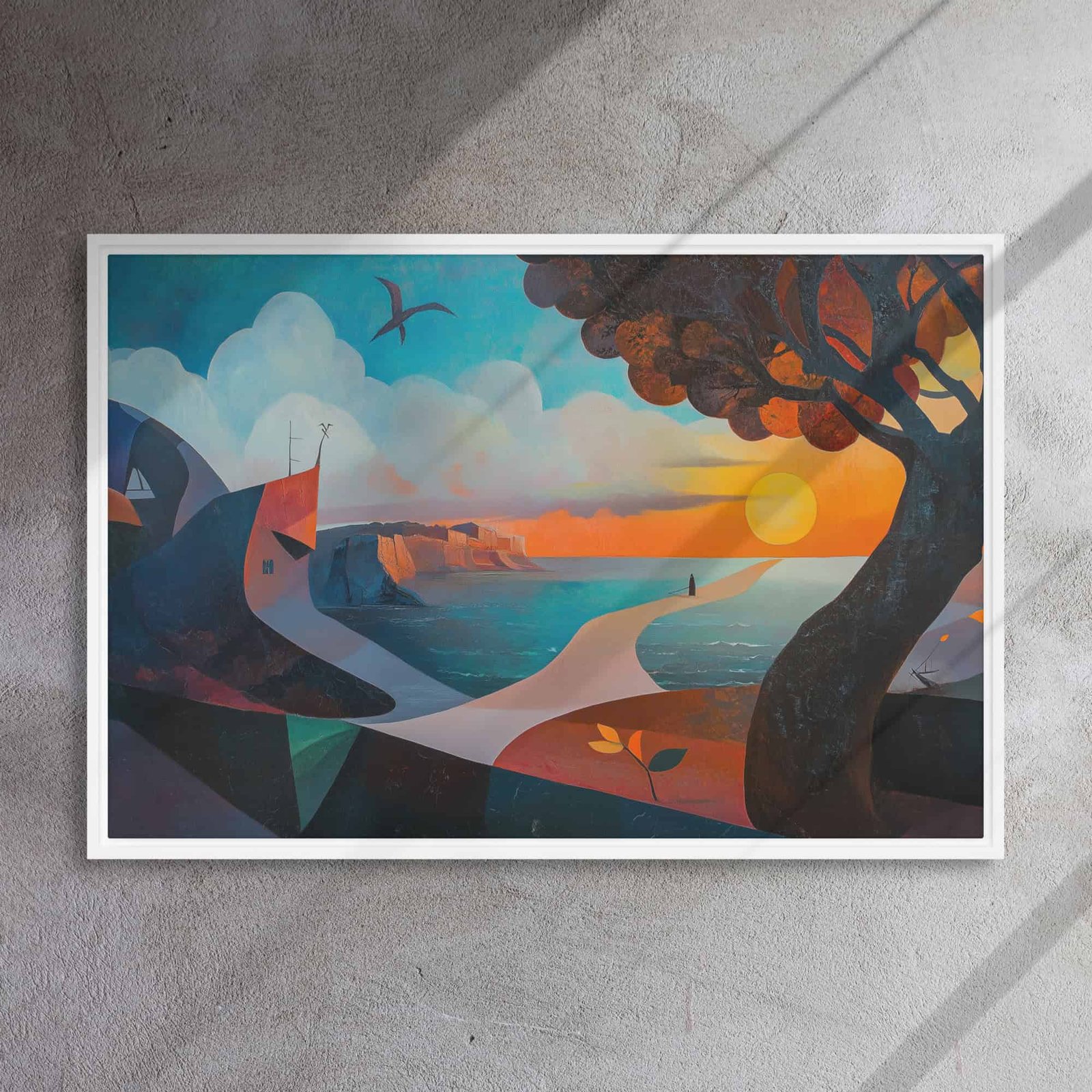 Sunset Coast Dreamscape Art - Image 15