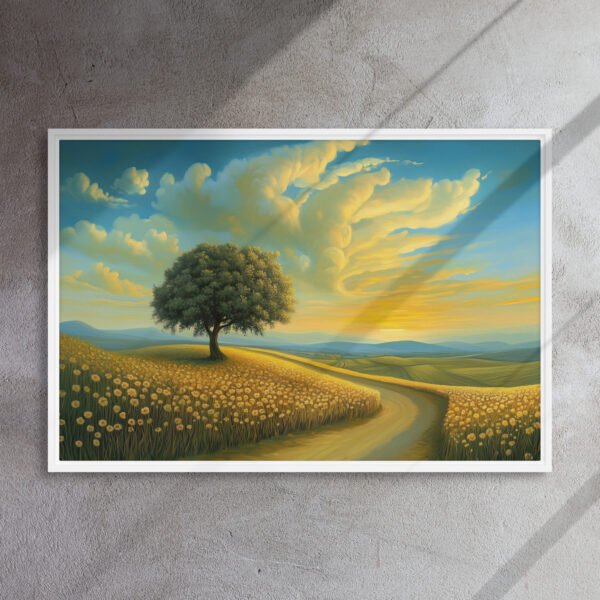 Golden Meadow Sunset Path - Image 15