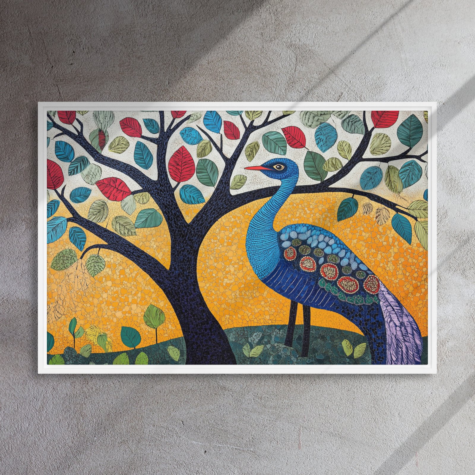 Peacock Mosaic Fantasy Art - Image 15